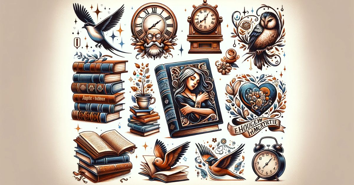 Popular Book Tattoo Designs