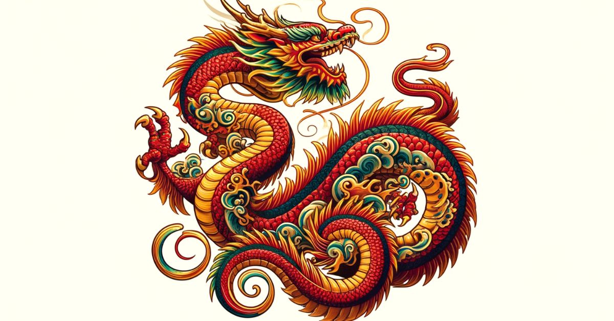 Traditional Asian dragon